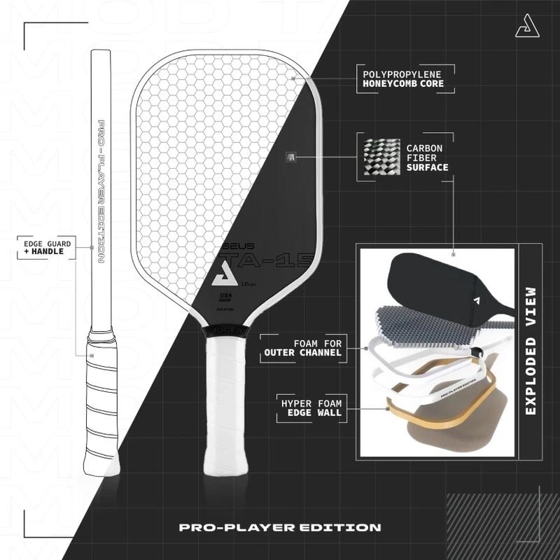 Product Introduction of Vợt Pickleball Joola Modta-15 Bề Mặt Carbon Nhám Bám Bóng, Công toàn diện 18