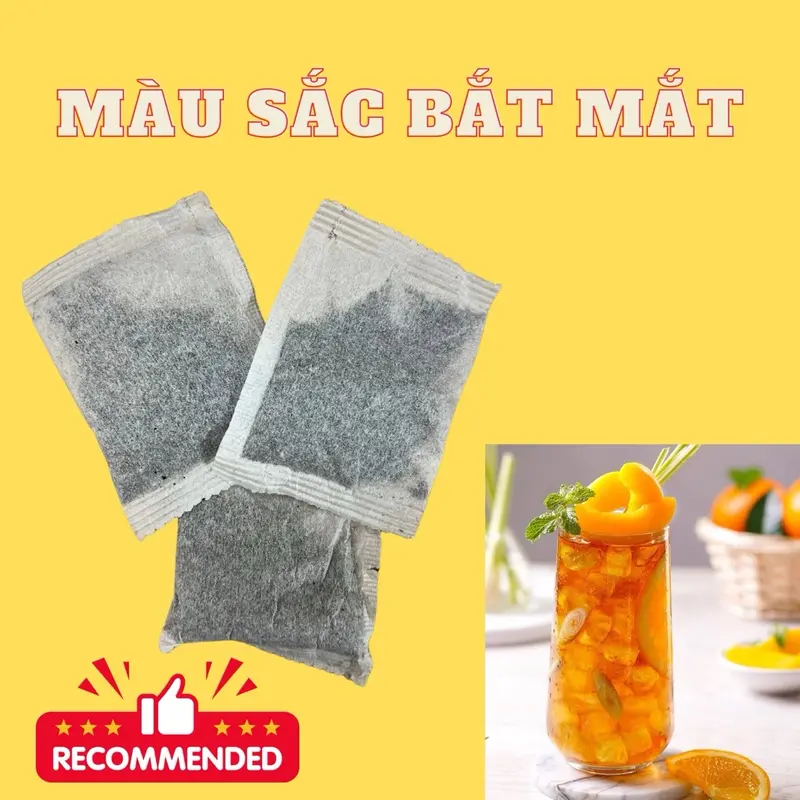 Trà đào Totto Chan túi lọc tiện lợi dùng pha chế trà trái cây, trà đào, trà đào cam sả cost thấp , ứng dụng cao bán mọi mô hình Tea Chè Chua 2