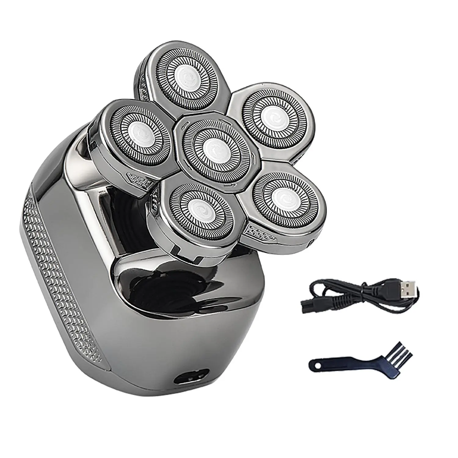 Rechargeable Electric Shaver, 1 Box Men's Cordless Shaver with LED Display/ LED Light, Waterproof Electric Shaver for Men, Gifts for Men