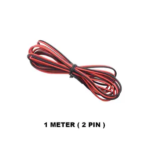 EELIC KAL-22AWG Kabel Konektor 22AWG kabel led Rgb ada pilihan pin 2/3/4/5/6Pin ukuran 0.03 mm2 17pcs serabut per kabel bahan tembaga asli panjang 1Meter