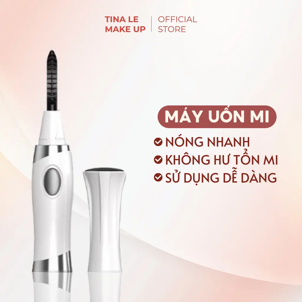 Kẹp mi nhiệt siêu cong Zlime Máy uốn mi cong từ sợi mi góc mắt đến sợi mi đuôi mắt Tina Le Make Up Mỹ Phẩm Trang Điểm Cosmetic Mỹ Phẩm Trang Điểm Mascara
