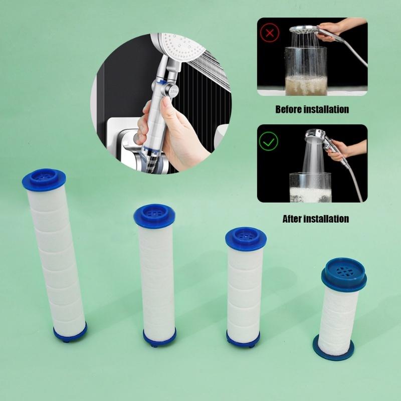 Bộ Lọc Đầu Vòi Hoa Sen, 1 / 5 Cái, Với Bông PP, Bộ Lọc Thanh Lọc Nước, Vòi Phun, Thay Thế, Phụ Kiện Phòng Tắm 8