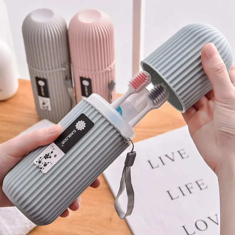 Hộp Đựng Bảo Vệ Bàn Chải Đánh Răng Kem Đánh Răng, Cầm Tay, Hộp Đựng Đồ Du Lịch Và Cắm Trại