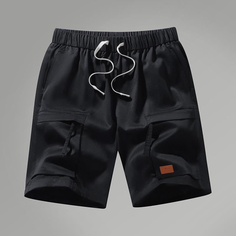 2025 Summer Men's Lightweight Ice Silk Shorts - Breathable Quick-Dry Casual Athletic Cargo Shorts (Plus Size) 6