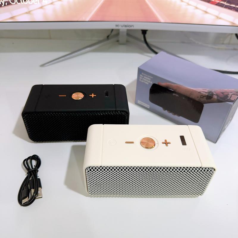 Loa bluetooth m8, kèm dây sạc, loa nghe nhạc tiện lợi mẫu đẹp, pin trâu âm thanh ấm hay, bảo hành 6th.