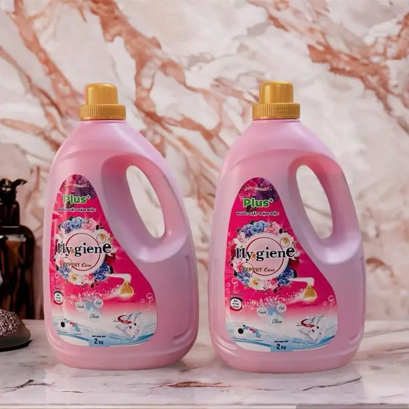 ( Tặng  3,6 lít giặt ) 1 Thùng 10 can (1 canx 2 lít) Nước giặt xả HygienC Plus - Làm sạch lưu hương thơm ( 10 can x 2 lít = 20 lít 2