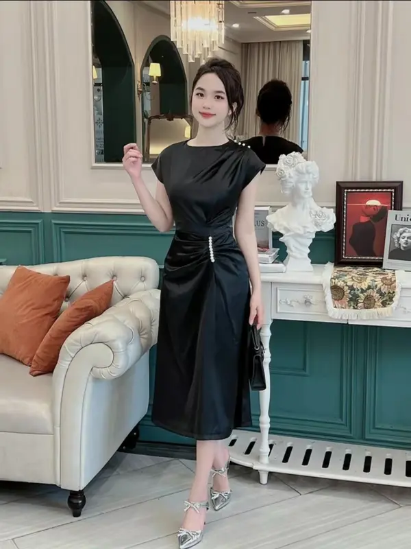 b10 váy thiết kế eo đính ngọc 2