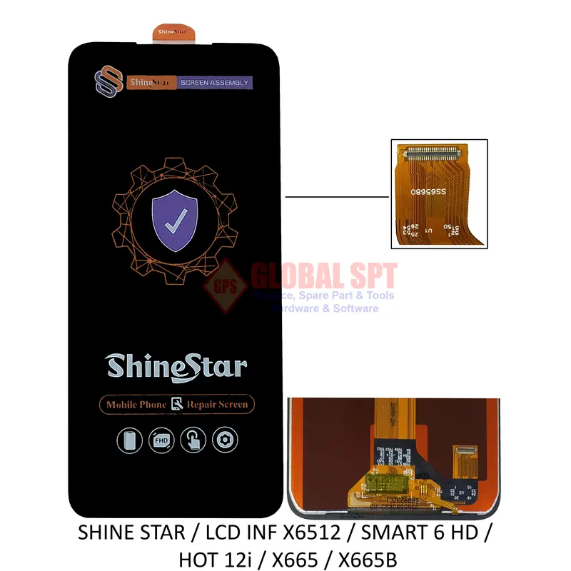 LCD TOUCHSCREEN KOMPATIBEL UNTUK INFINIX X6512 / SMART 6 HD / HOT 12I / X665 / X665B 0