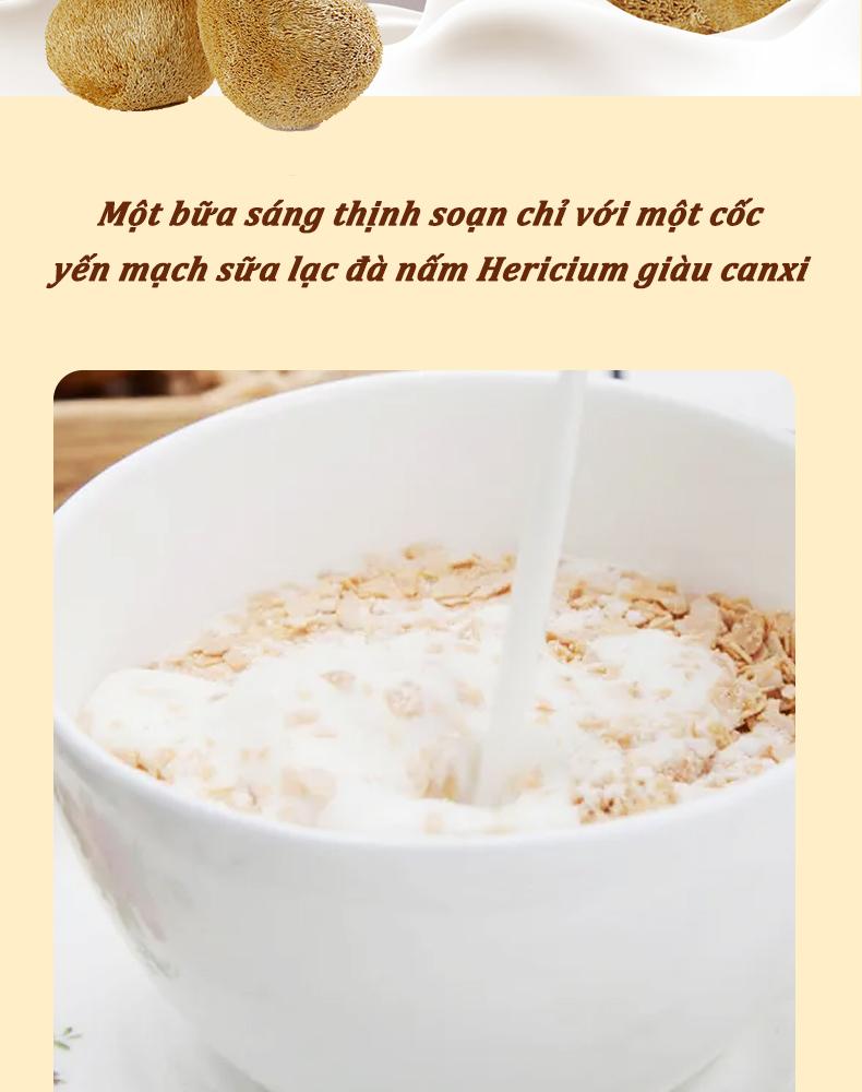 Product Introduction of #LD02 Ngũ cốc yến mạch tổng hợp kết hợp sữa lạc đà giàu dinh dưỡng, bổ sung vitamin, canxi cần thiết, thay thế bữa ăn tiện lợi, Hộp 350g 16