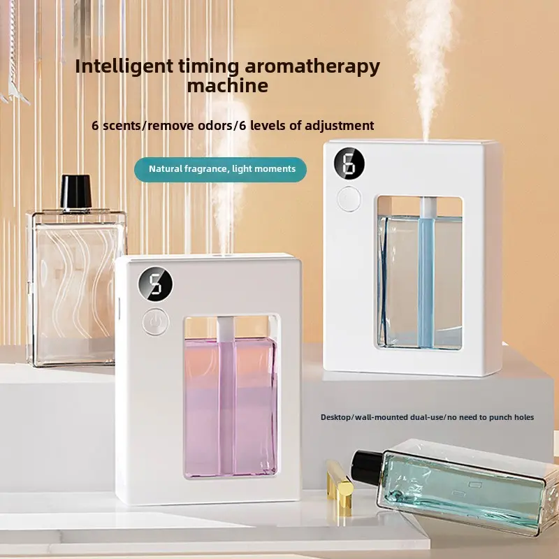 Cross-Border Aromatherapy Diffuser Automatic Fragrance Home Bedroom Toilet Aroma Diffuser Spray Air Freshener Deodorizer Diffuser