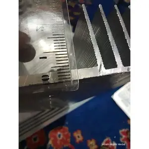heatsink 30 cm 20cm pendingin tebal 4 mm 5 sirip