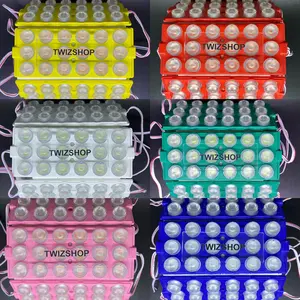 Lampu LED Module 18 Mata (3x6) 12 Volt 24 Volt / LED Modul 3x6 Mata Besar 12V 24V