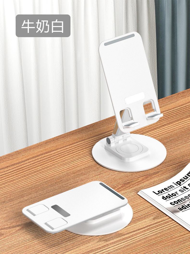 Dudukan Hp Meja Logam 360 Derajat Putar Lipat Tinggi Bisa Naik Turun Universal Untuk HP & Tablet