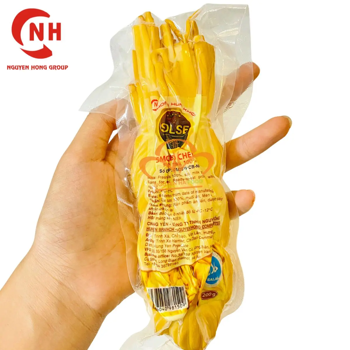 Phô mai dây xé sợi xông khói Mặn SOLSE Nga phômai hunkhói phô mai dây  hun khói phô mai