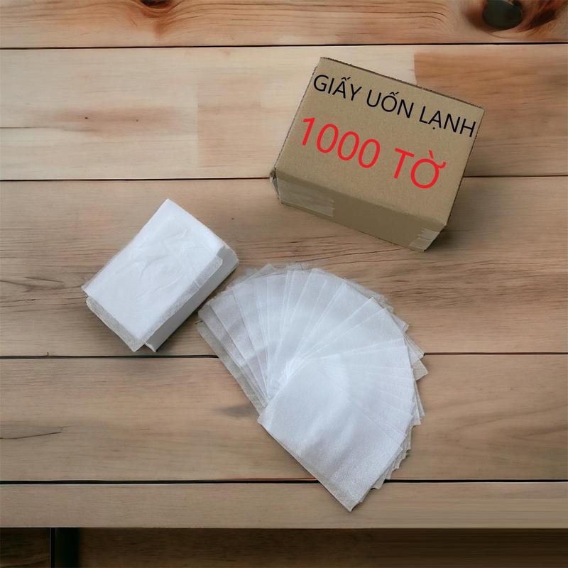  GIấy Uốn Lạnh Hộp 1000 Tờ chuyên dụng cho thợ tóc Nam Nữ 