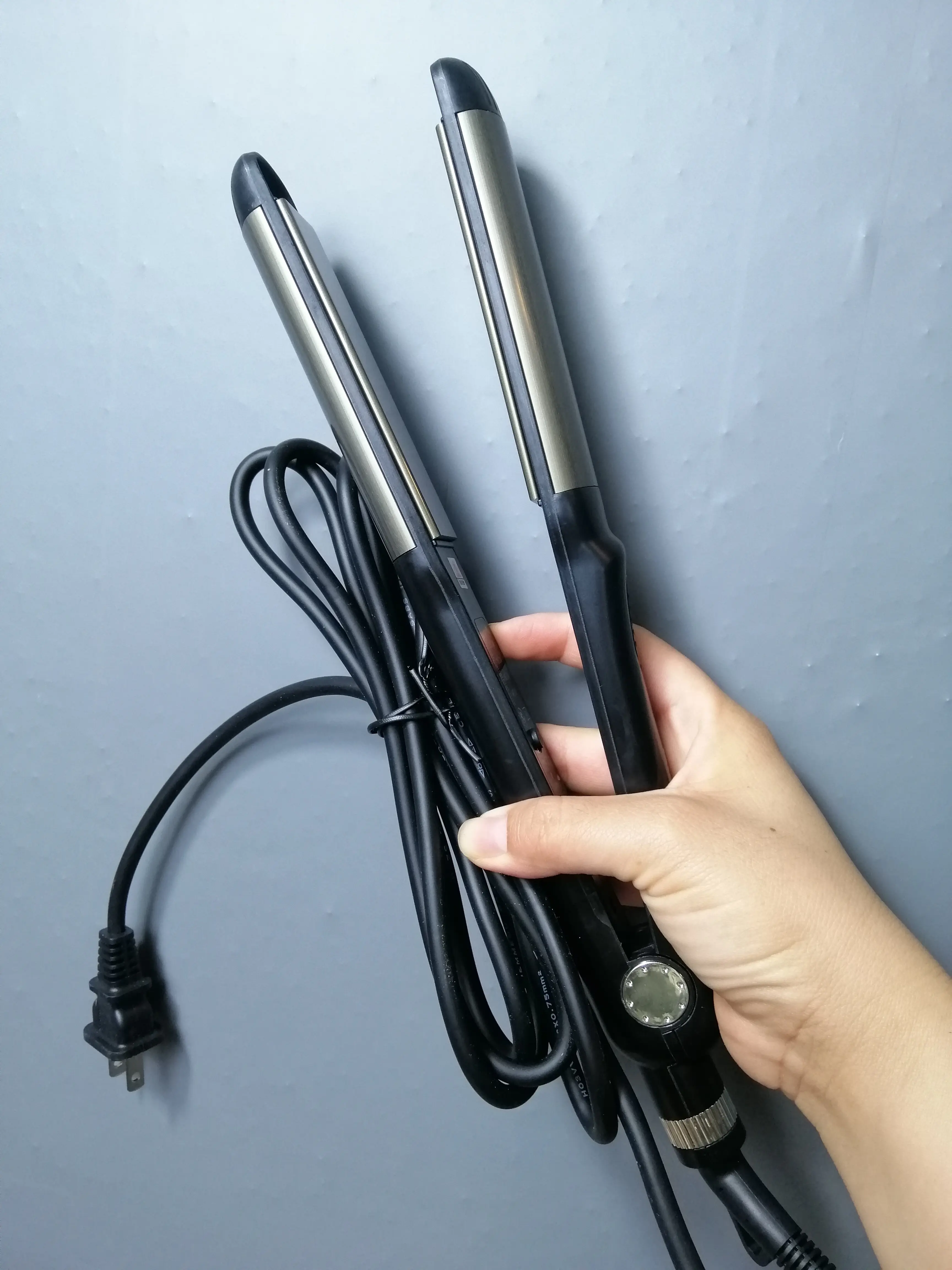 Máy duỗi tóc đa năng/máy duỗi tóc 2in1/ máy duỗi tóc 4 mặt có chức năng chỉnh nhiệt