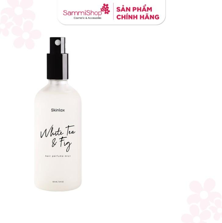 Skinlax Nước hoa tóc hương trà trắng & trái sung 100ml