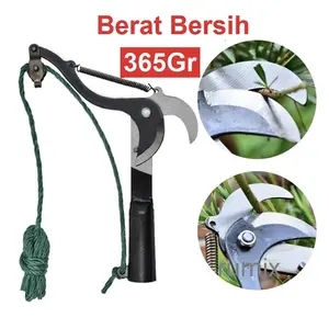 Gunting Dahan Tarik Pisau Tali Pohon Multifungsi Alat Tamanan Anti Karat Peralatan Kebun Tree Pruner Gergaji