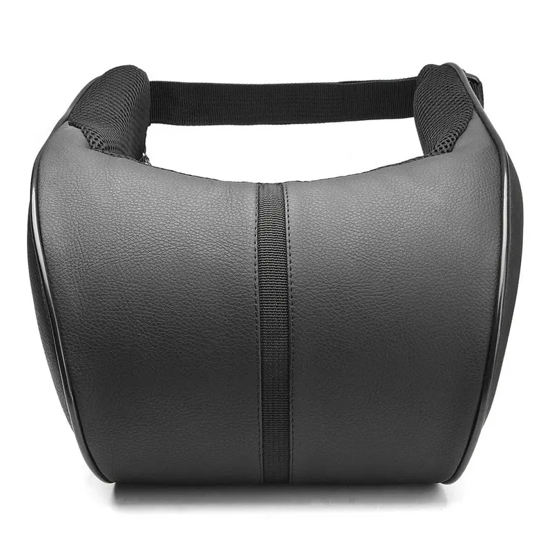 Car Neck Pillow PU Leather Car Headrest Pillow Memory Foam Neck Pain Relief Car Seat Pillow Neck Support Car Accessories 6