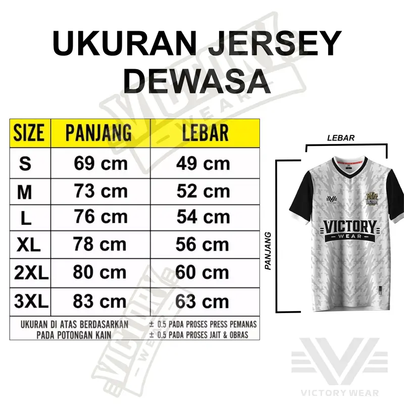 Jersey Custom Kerah Polo Kancing V Neck ONeck Baju Kaos Racing