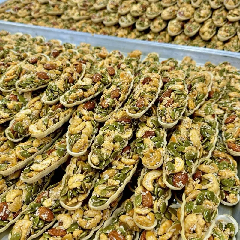 Gói 500G Bánh Thuyền Siêu Hạt - Healthy Food Nuts 1