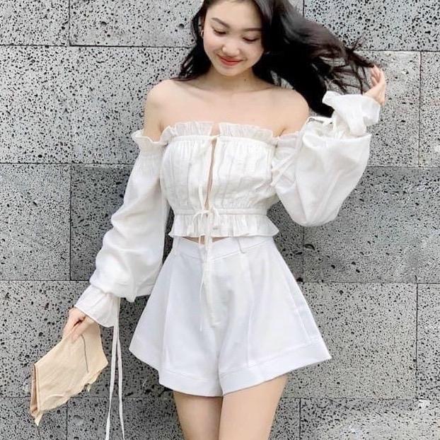 Quần short ống rộng quần đùi ống loe có bigsize