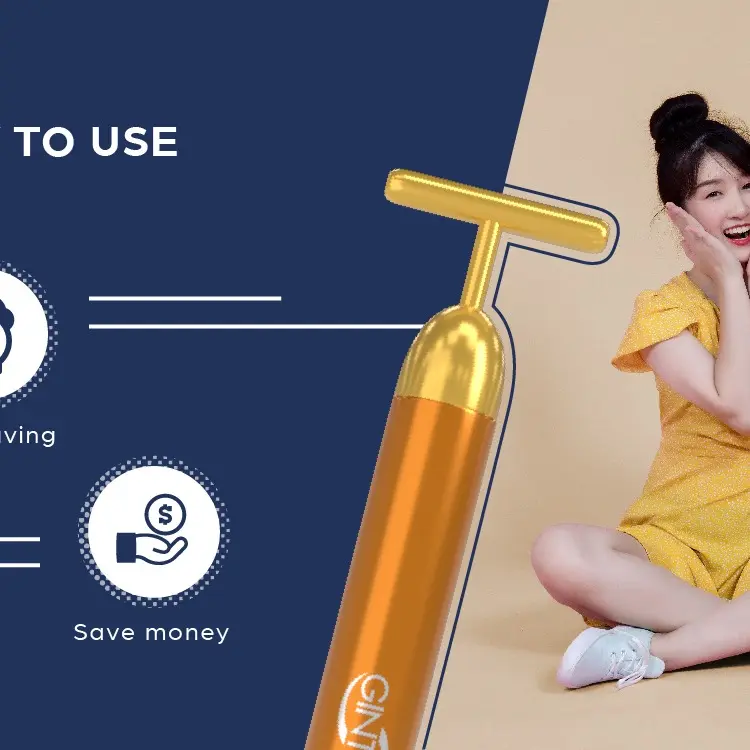 GINTELL G-Finey EZ Energy Beauty Bar GT354 Facial Gold Relaxing