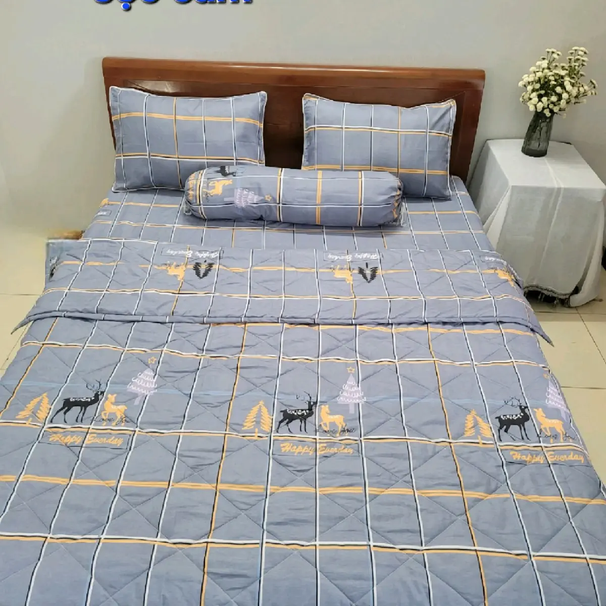 Bộ kate Nanomex có chăn 5 món