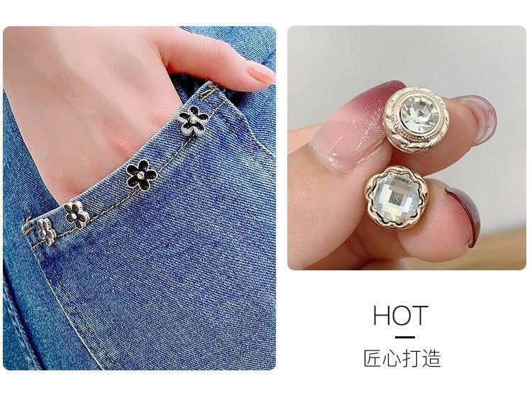 Product Introduction of Nút Áo Sơ Mi Chống Rò Rỉ, Chụp Chặt Ẩn Không Cần May, Trâm Cài Chốt Bấm Có Thể Tháo Rời Phong Cách Instagram, Chốt Vô Hình Thông Dụng Cho Phụ Kiện Quần Áo 13