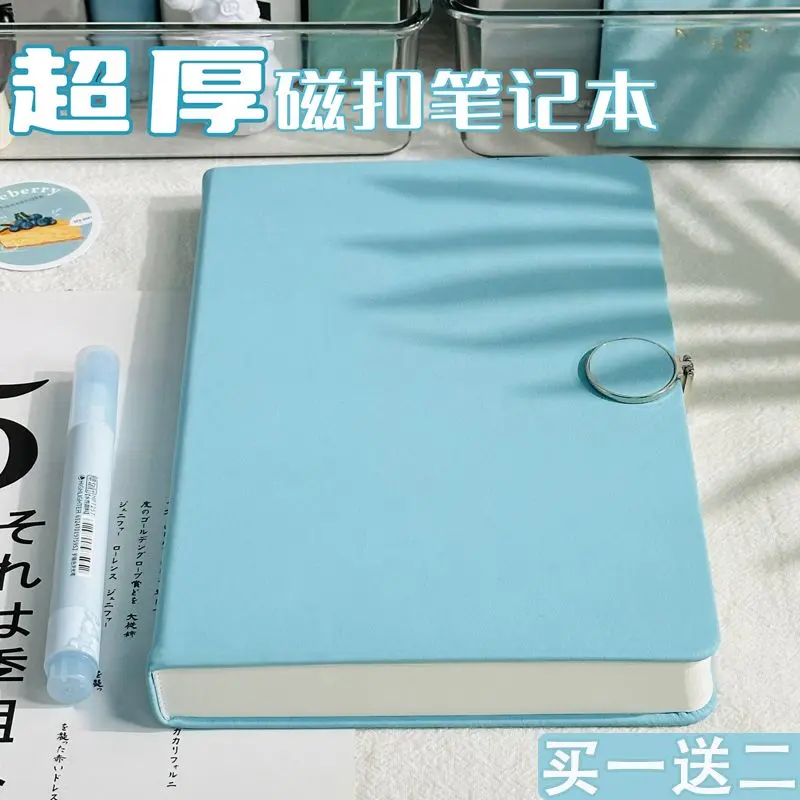 Sổ Tay, Kích Thước A5, Dày Dặn, Ưa Nhìn, Thích Hợp Cho Sinh Viên Đại Học, Chụp Từ Tính Đơn Giản, Sổ Tay Nghệ Thuật Ins, Phong Cách Cổ Điển Có Thể Tùy Chỉnh