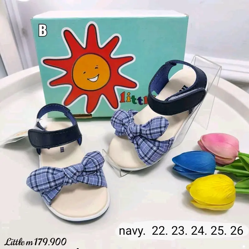 sandal anak balita little M Bayi laki-laki Perempuan 4