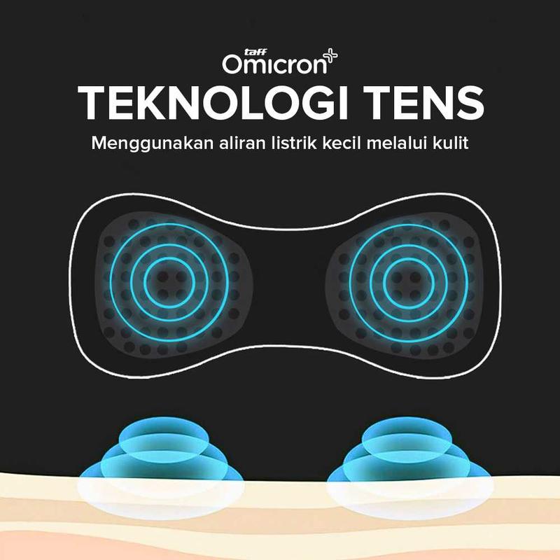 Alat Pijat Elektrik Tempel EMS Terapi Leher Massager Pijit Badan 7