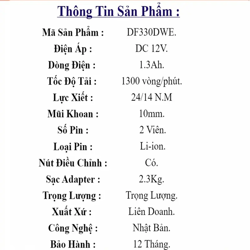 [TẶNG BỘ 24 CHI TIẾT] Máy khoan PIN cầm tay MAKITA 12v - Máy khoan pin - Máy khoan mini - Khoan sắt, khoan gỗ, bắt vít - Có 2 Phân Loại 6