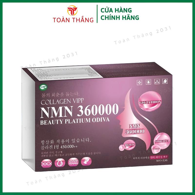 1 Hộp Collagen NMN 360000 Platium 30 Gói SP001579