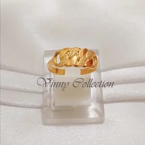 Cincin rantai atas lebar 1 gram