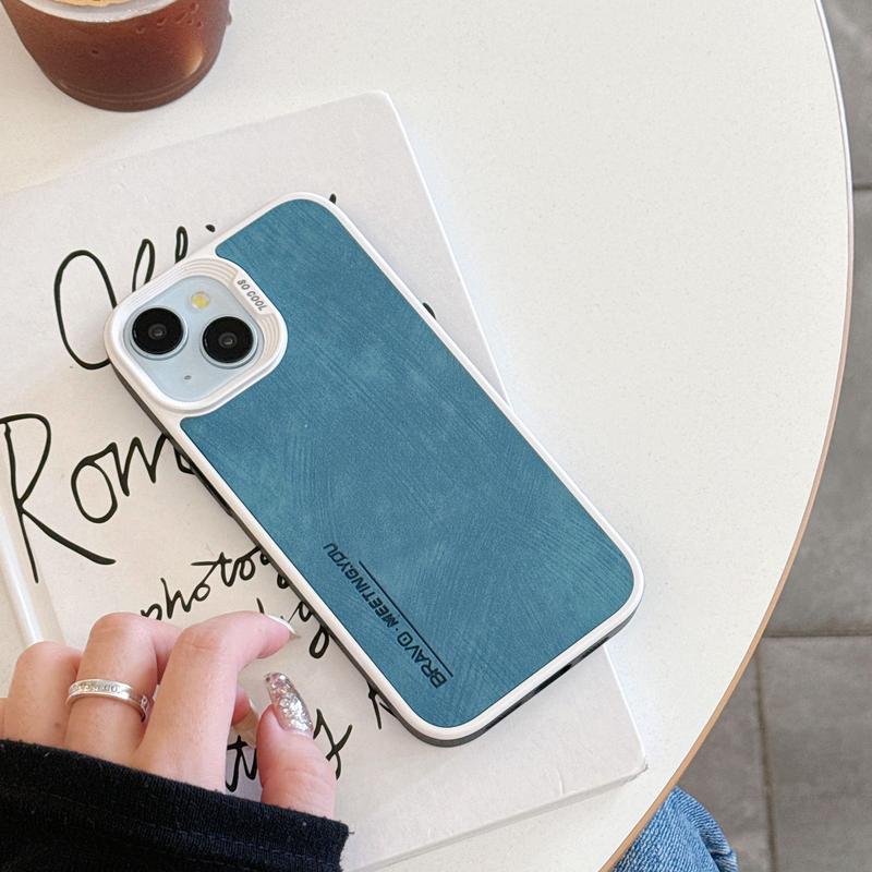 Product Introduction of Compatible with Apple 16   iPhone Sheepskin Leather Luxury      phone case 23