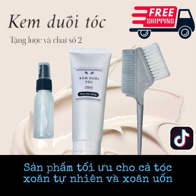 Kem Duỗi Tóc Xoăn -Thục Sơn Shop-Kem Xả Keratin