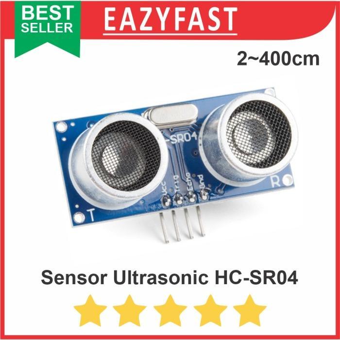 Modul Ultrasonic HC-SR04 Arduino Raspberry Pi Robot Sensor Jarak Ping ...