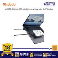 Gambar MCDODO Kabel Cas iPhone CA-6000 Magnetic Gulung Otomatis USB to Lightning Fast Charging 3A dari Sentra Digital Kota Surabaya 4 Tokopedia