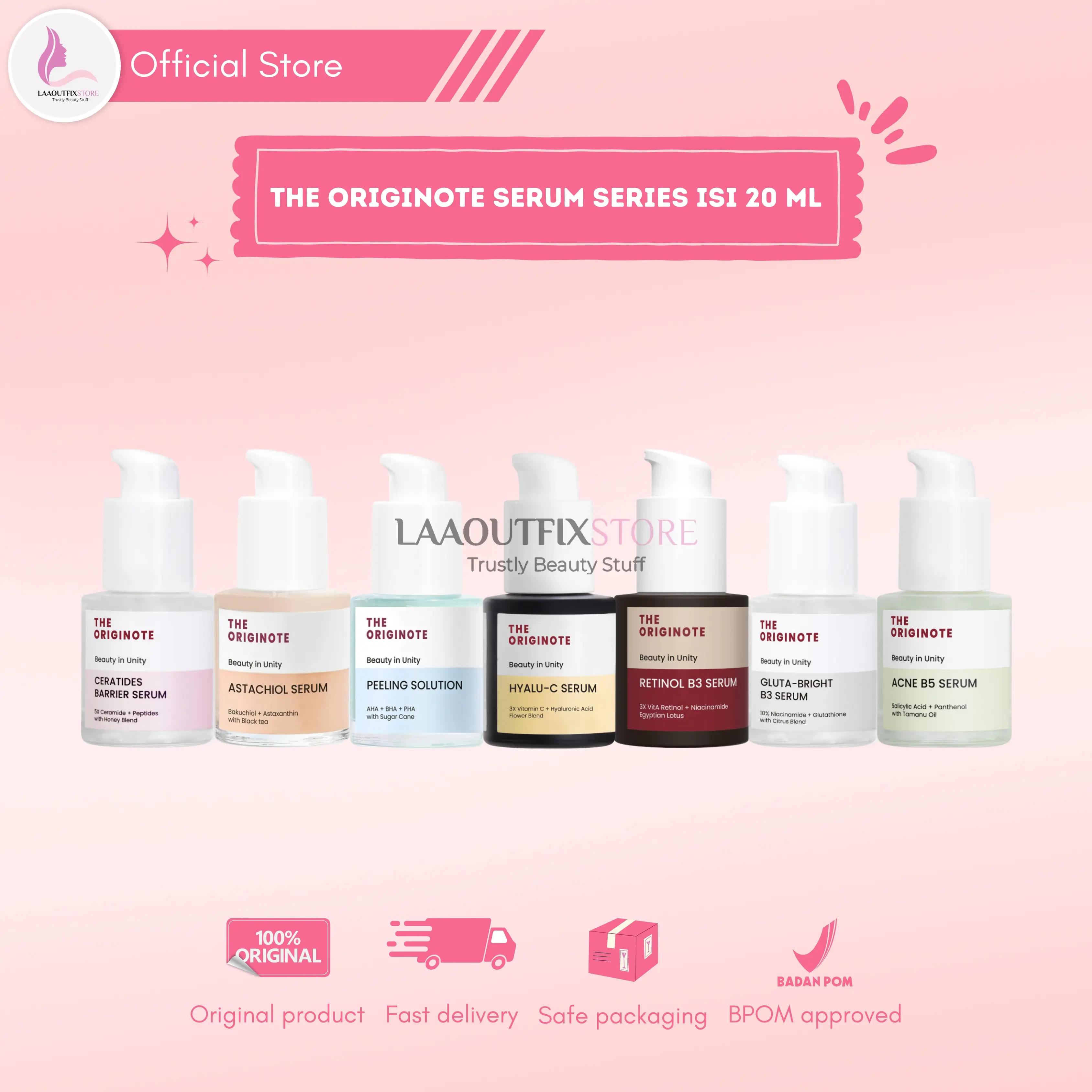 THE ORIGINOTE SERUM SERIES ISI 20 ML