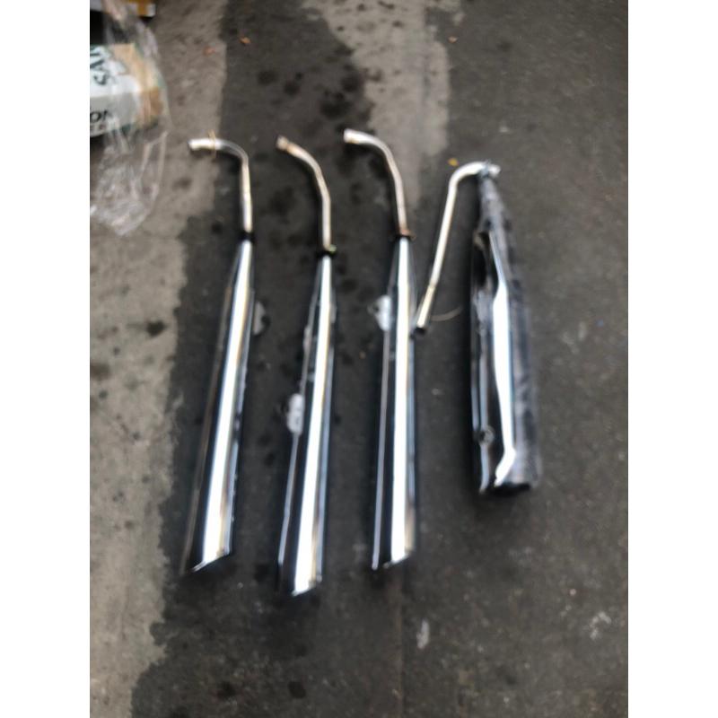 Pô 2542 wave 50 cc 100 cc 110 cc cổ inox móc bông thủy tinh cxn PXL 54