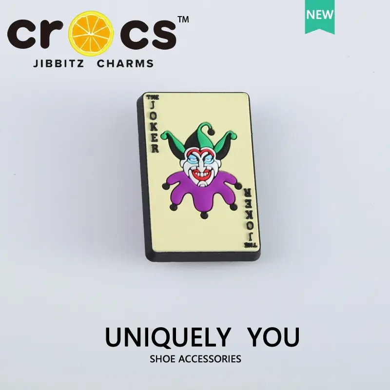 Batman Joker Croc Shoe Charm - Multicolor PVC Character Jibbitz Style