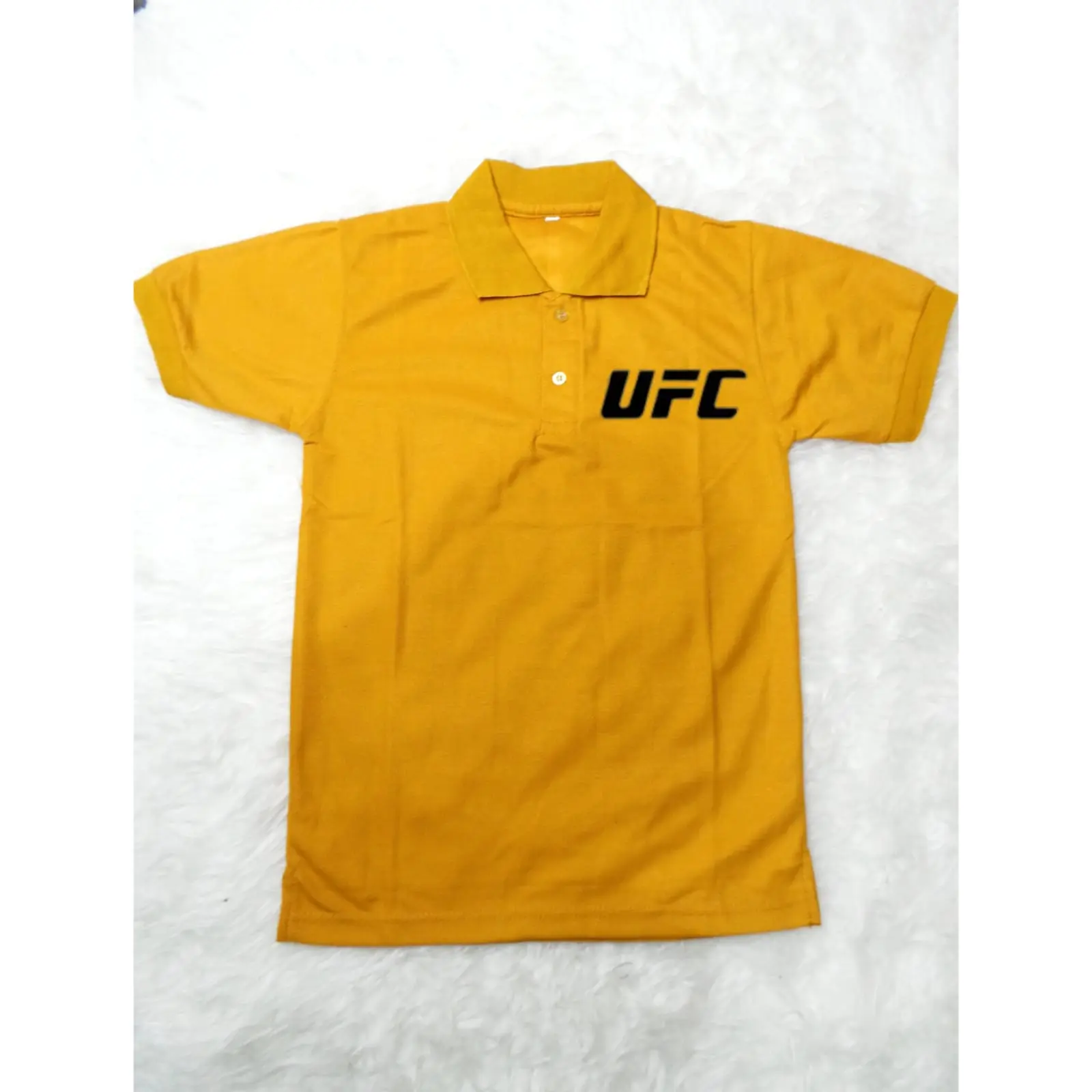 [DIFASHIONUP] kaos polo kerah pria dewasa/baju kerah atasan pria dewasa motif ufc