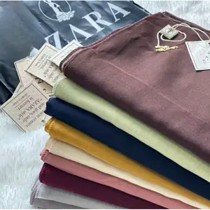 Hijab Segi Empat Paris Jadul Premium Metal Logo Ori Azara //Jilbab Segi Empat Paris Jadul Premium