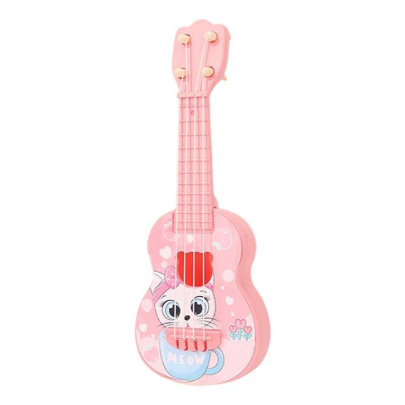 Product Introduction of Đàn Ghi Ta Dễ Thương, Dành Cho Trẻ Từ 5-9 Tuổi, Đàn Ghi Ta Ukulele, Đồ Chơi Âm Nhạc Cho Trẻ Mới Biết Đi, Thích Hợp Cho Trẻ Mới Biết Đi Từ 1-3 Tuổi, Âm Nhạc, A6J8 31