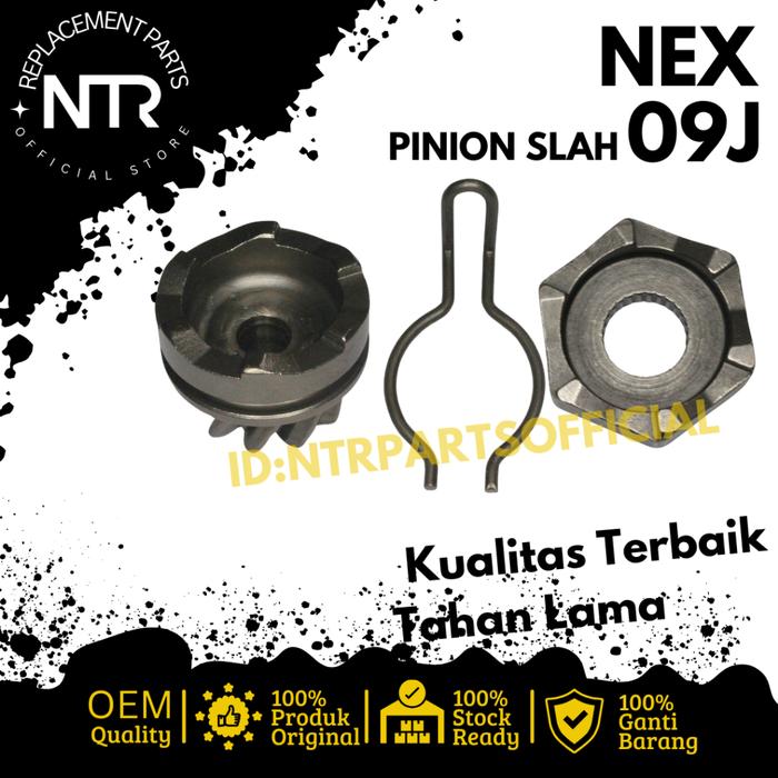 Gambar Gear Gigi Pinion Kick Slah Selah Stater Suzuki NEX Address 09J dari NTRPARTS_NEW Kab. Tangerang Tokopedia