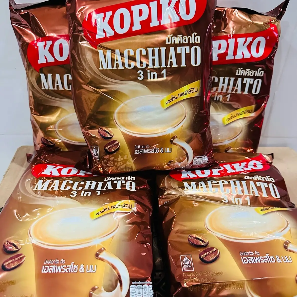 5 BỊCH CAFE KOPIKO MACCHIATO 3 in 1  Coffee Cà Phê