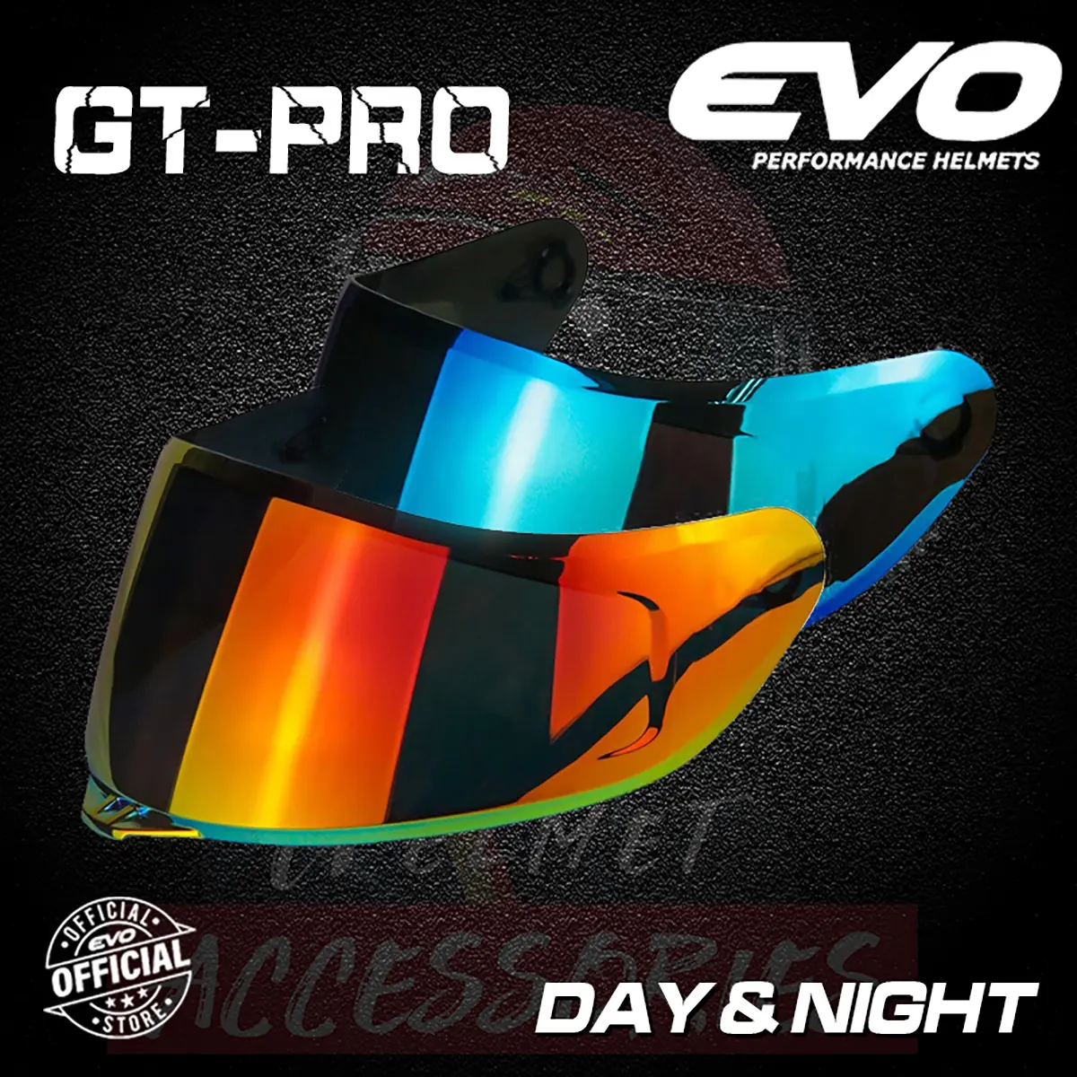 EVO GT-PRO Helmet visor lens - TikTok Shop Philippines