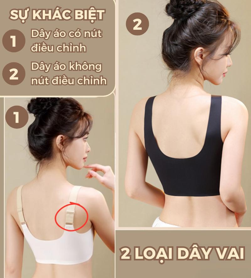 Product Introduction of Áo Lót Su Đúc Bigsize Không Gọng Không Viền – Mút Mỏng Nhẹ, Ôm Sát, Chống Trượt | Mã 726-725 8