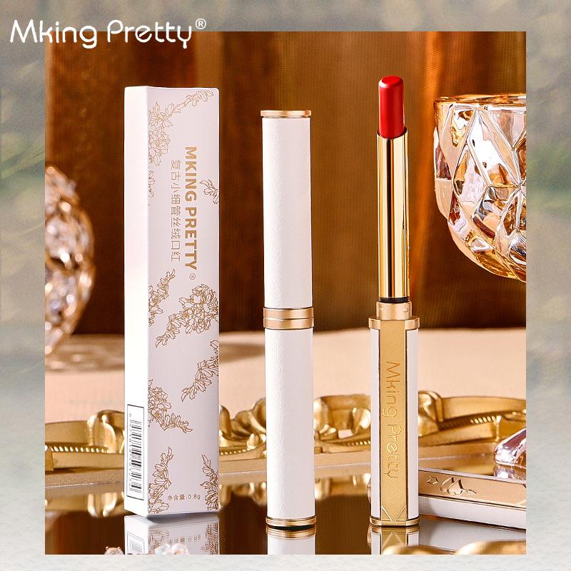 Son Lì Không Trôi Nội Địa Trung MKING PRETTY Lên Màu Chuẩn Chống Thấm Nước Và Mồ Hôi Cho Các Nàng Tỏa Sáng Cosmetic Nữ Mỹ Phẩm Son Môi Trang Điểm Women